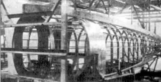 Nakajima B5N Kate конструкция фюзеляжа видны лонжероны и нервюры - фото 44