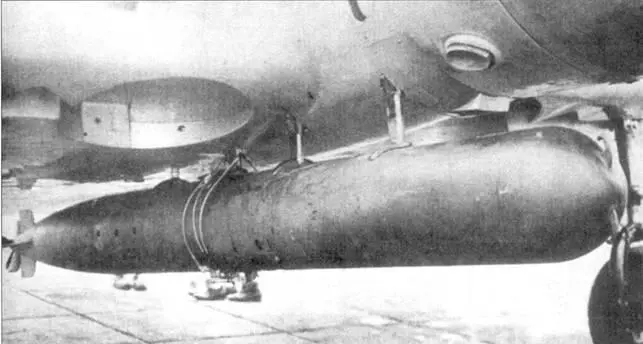 Nakajima B5N1 Model 11 Kate подвеска авиационной торпеды калибра 457 мм - фото 56