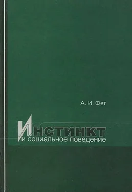 Абрам Фет Инстинкт и социальное поведение обложка книги