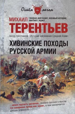 Михаил Терентьев Хивинские походы русской армии обложка книги