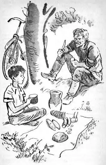 Ветчину нарезали тонкими ломтиками клали на хлеб и ели вместе с перышками - фото 6