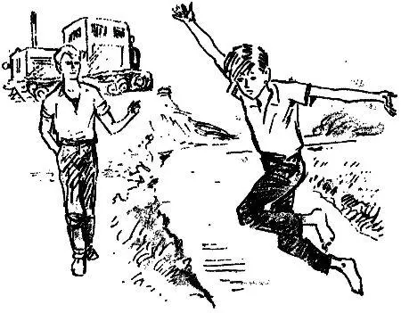 Разогнался и гоп Снова на другом берегу А потом осмелел и решил прыгнуть - фото 8