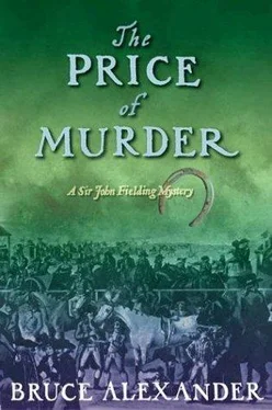 Bruce Alexander The Price of Murder обложка книги