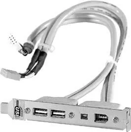 Рис 516 USBпорты на внешней планке материнской платы Через USB подключается - фото 69