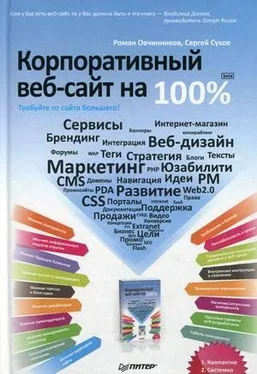 Роман Овчинников Корпоративный веб-сайт на 100%. Требуйте от сайта большего! обложка книги