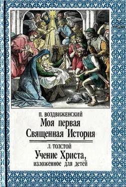 П. Воздвиженский Моя первая Священная История. Учение Христа, изложенное для детей обложка книги