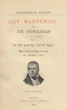 Walter Scott Guy Mannering or The Astrologer обложка книги