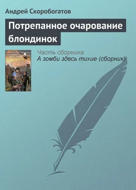 Андрей Скоробогатов Потрепанное очарование блондинок обложка книги