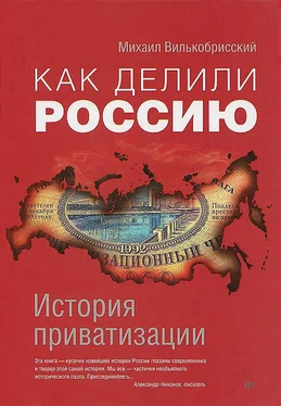 Михаил Вилькобрисский Как делили Россию. История приватизации обложка книги