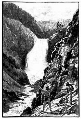 Er stand betäubt von dem mächtigen Rauschen vor den zwei Yellowstonefällen S - фото 39