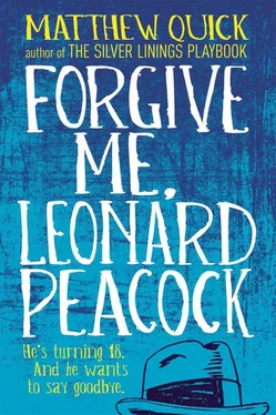 Мэтью Квик Forgive me, Leonard Peacock обложка книги