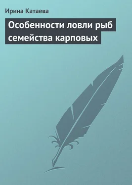 Ирина Катаева Особенности ловли рыб семейства карповых обложка книги