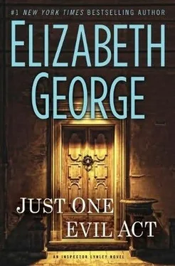 Elizabeth George Just One Evil Act обложка книги