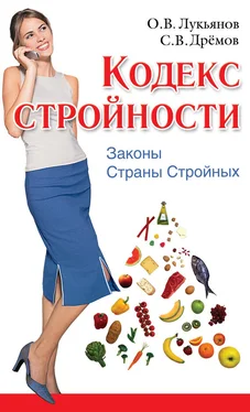 Олег Лукьянов Кодекс Стройности. Законы Страны Стройных обложка книги