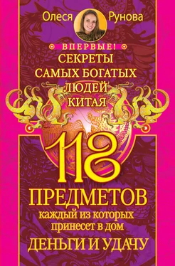 Олеся Рунова 118 предметов, каждый из которых принесет в дом деньги и удачу. Секреты самых богатых людей Китая обложка книги