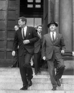 President Kennedy and David Powers his trusted aide and a member of the - фото 16