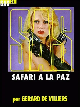 Жерар Вилье Сафари в Ла-Пасе обложка книги