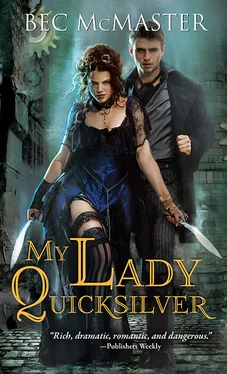 Bec McMaster My Lady Quicksilver обложка книги