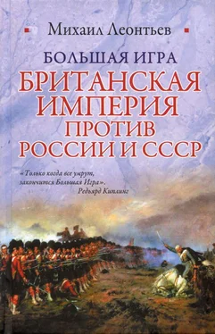 Михаил Леонтьев Большая игра (Британская империя против России и СССР) обложка книги