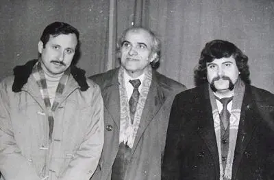 Редкая встреча Григорий с сыновьями Вадимом слева и Леонидом Сэрэда - фото 12