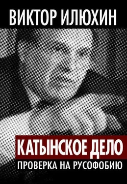 Виктор Илюхин Катынское дело. Проверка на русофобию обложка книги