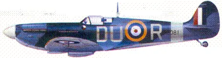 Мк II P8081DUR флайтлейтенанта Адольфа Выбирэйля ноябрь 1941 г Mk I - фото 164