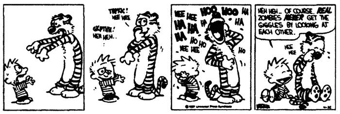 Рис 31 Кальвин и Гоббс о зомби Calvin and Hobbes Watterson Distributed - фото 5