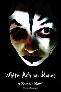 Jason Campagna White Ash on Bone: A Zombie Novel обложка книги