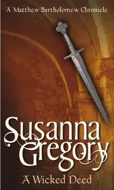 Susanna Gregory A Wicked Deed обложка книги