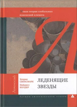 Хенрик Свенсмарк Леденящие звезды. Новая теория глобальных изменений климата обложка книги