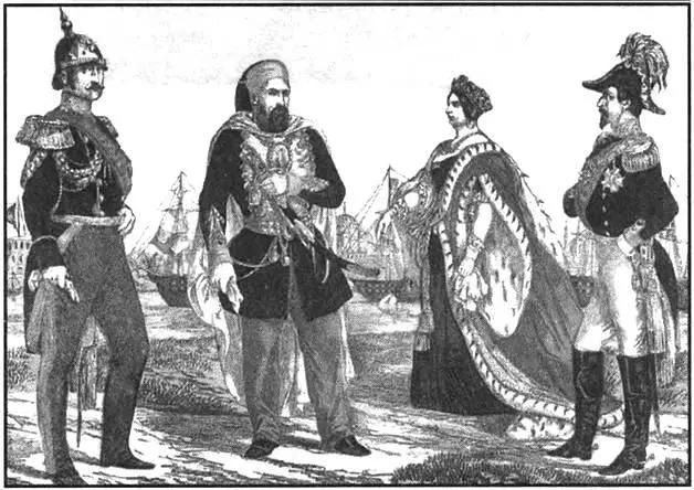 Император Николай I турецкий султан АбдулМеджит английская королева - фото 39