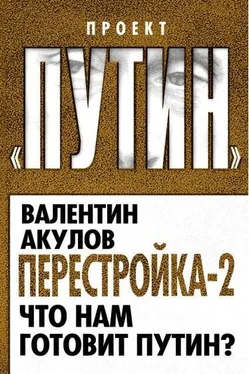 Валентин Акулов Перестройка-2. Что нам готовит Путин обложка книги