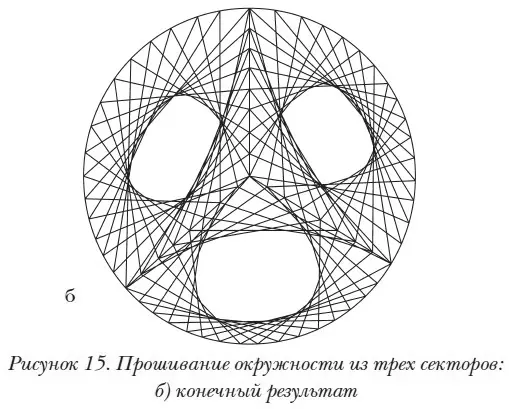 11 Прошивание фигур с плавными очертаниями Фигуры с плавными очертаниями - фото 22