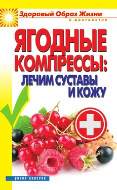 Вера Куликова Ягодные компрессы: лечим суставы и кожу / В. Н. Куликова обложка книги