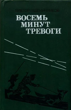 Виктор Пшеничников Восемь минут тревоги обложка книги