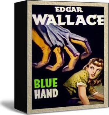 Edgar Wallace Blue Hand обложка книги