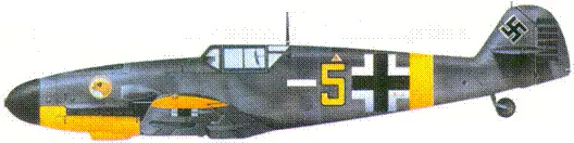 Bf 109G2 фельдфебеля Антона Хафнера ОрелСеверный август 1942 г Bf - фото 172