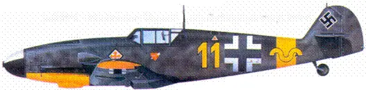 Bf 109G2 оберлейтенанта Германа Графа Питомник сентябрь 1942 г Bf - фото 183