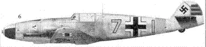 6 Bf109F4 желтая 7 стаффель капитана 9JG3 Удет оберлейтенанта - фото 21
