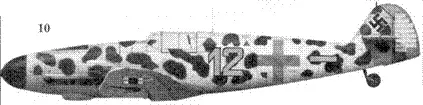 10 Bf 109G2 желтый 12 стаффель капитана 6JG5 оберлейтенанта Генриха - фото 32
