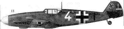 11 Bf109G2 белая 4 стаффелькапитана 7JG5 оберлейтенанта Теодора - фото 33
