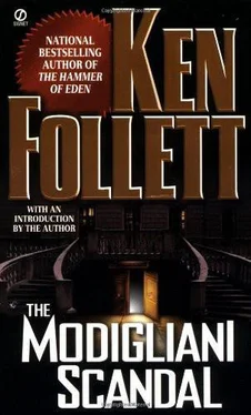 Ken Follett The Modigliani Scandal (1976) обложка книги