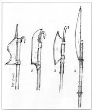 Шотландские средневековые алебарды и так называемые Джедбургские или - фото 37