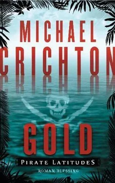 Michael Crichton Gold - Pirate Latitudes обложка книги