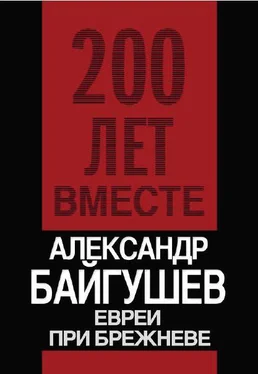 Александр Байгушев Евреи при Брежневе обложка книги