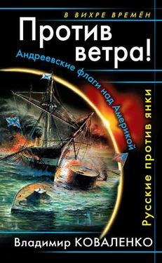 Владимир Коваленко Против ветра! Андреевские флаги над Америкой. Русские против янки обложка книги