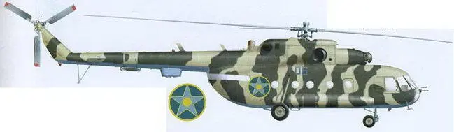 Ми8МТВ 06 голубой авиации погранвойск АлматыБоралдай май 2005 г - фото 49