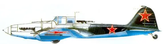 Ил2 одного из штурмовых авиаполков зима 194243 г Два варианта памятных - фото 229