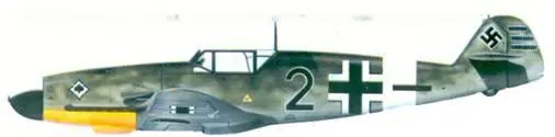 Bf109F4 оберфельдфебеля Герберта Ролльвага Пангеллерия август 1942 г - фото 101
