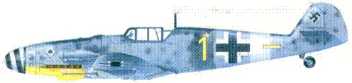 Bf109C6R6 Trop гауптмана Альфреда Хаммера Италия август 1943 г - фото 102
